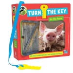Turn the Key: On the Farm - Board Book