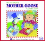 Ultimate Mother Goose Collection Nursery Rhyme Book & 4 CD Set