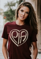 PIA HEART T-SHIRT