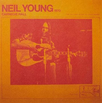 Neil Young: Carnegie Hall 1970 - 2 Vinyl LP