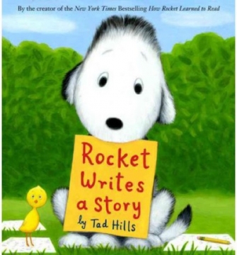 Rocket Writes a Story *SIGNED BY THE AUTHOR, FIRST EDITION* - Hardcover