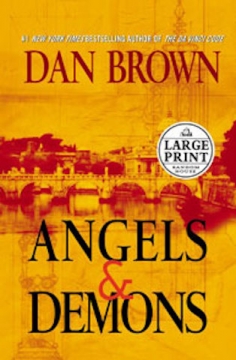 Angels & Demons Large Print - Softcover