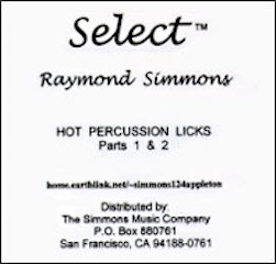 Hot Percussion Licks - CD