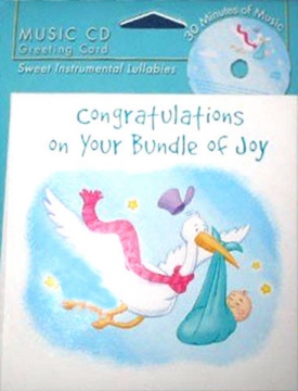 Congratulations on Your Bundle of Joy - CD & Greeting Card