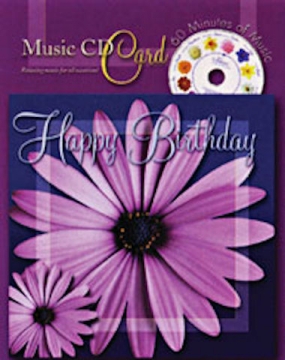 Happy Birthday Music CD Greeting Card