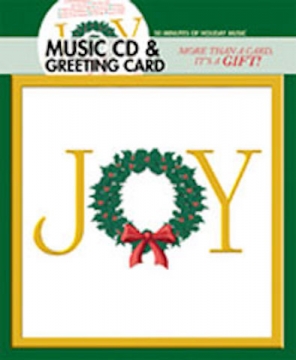 Joy CD Greeting Card
